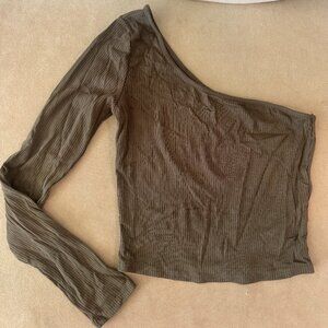 Olive Green Going Out Top